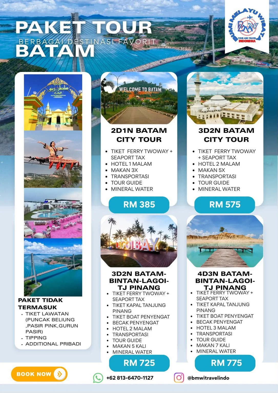Ultimate Batam & Bintan Escape (2D1N to 4D3N Options)